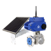 Vávula de bola plástica motorizada solar de la unión del doble de la vávula de bola del control del agua de Dn50 los 2in para el agua