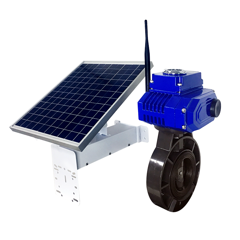 Sistema de control de riego de hogares con energía solar 4G