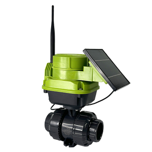 Válvula de agua inteligente de energía solar de 2 pulgadas para riego por granja