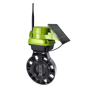 Válvula de mariposa inteligente de 2.5 pulgadas Wrieless Lora para riego automático de granjas